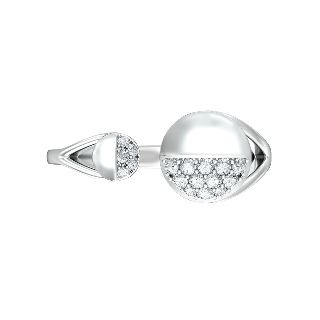 Buttoned Up Diamond Rings image