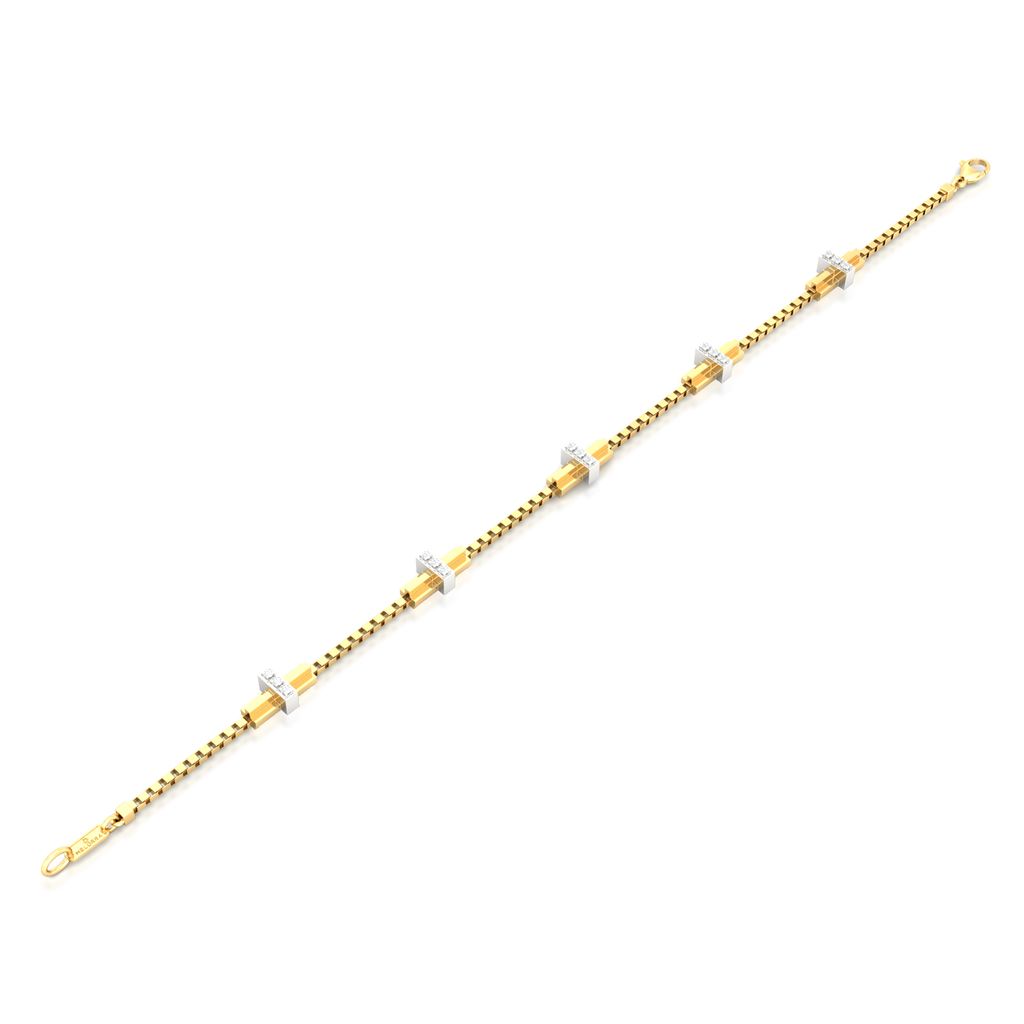 Pleat Me Pretty Diamond Bracelets