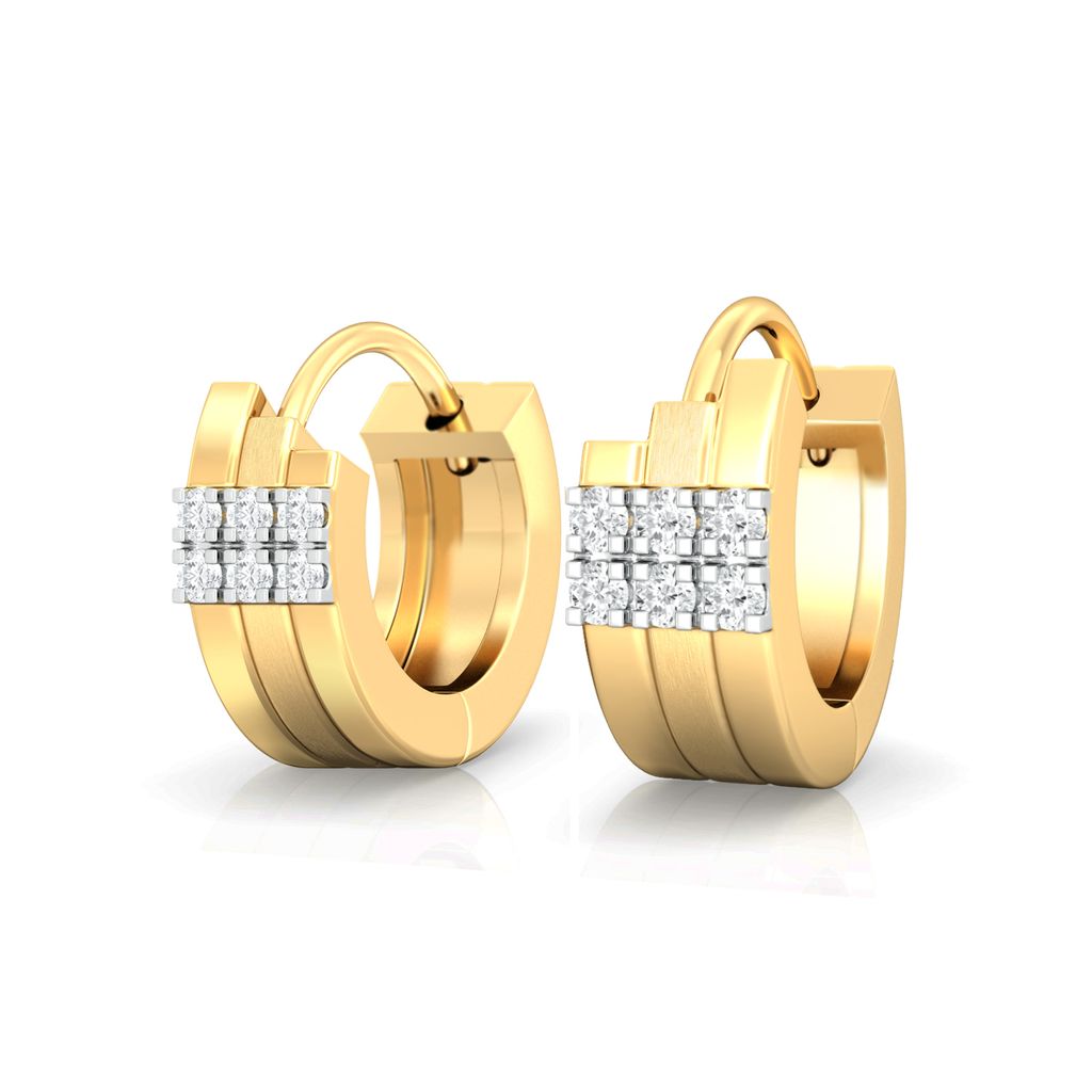 Barlesque Diamond Earrings