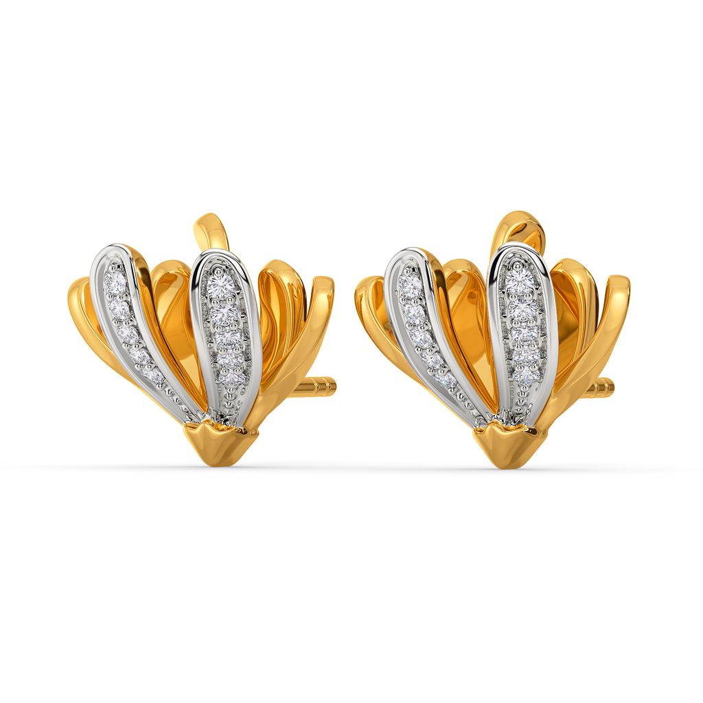 Daisy Blossoms Diamond Earrings