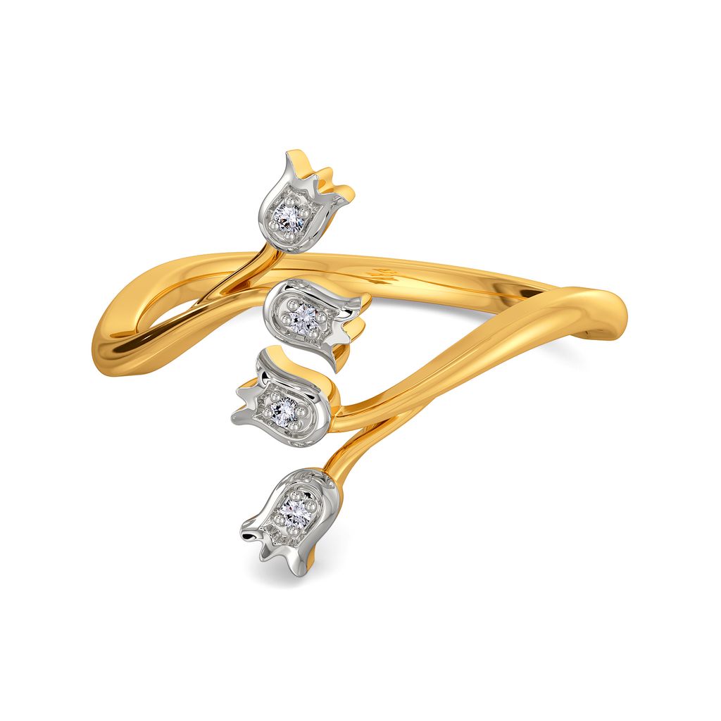 Daffodil Dreams Diamond Rings alternate view 2