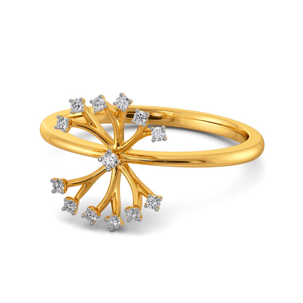 Dandelion Dates Diamond Rings alternate view 2