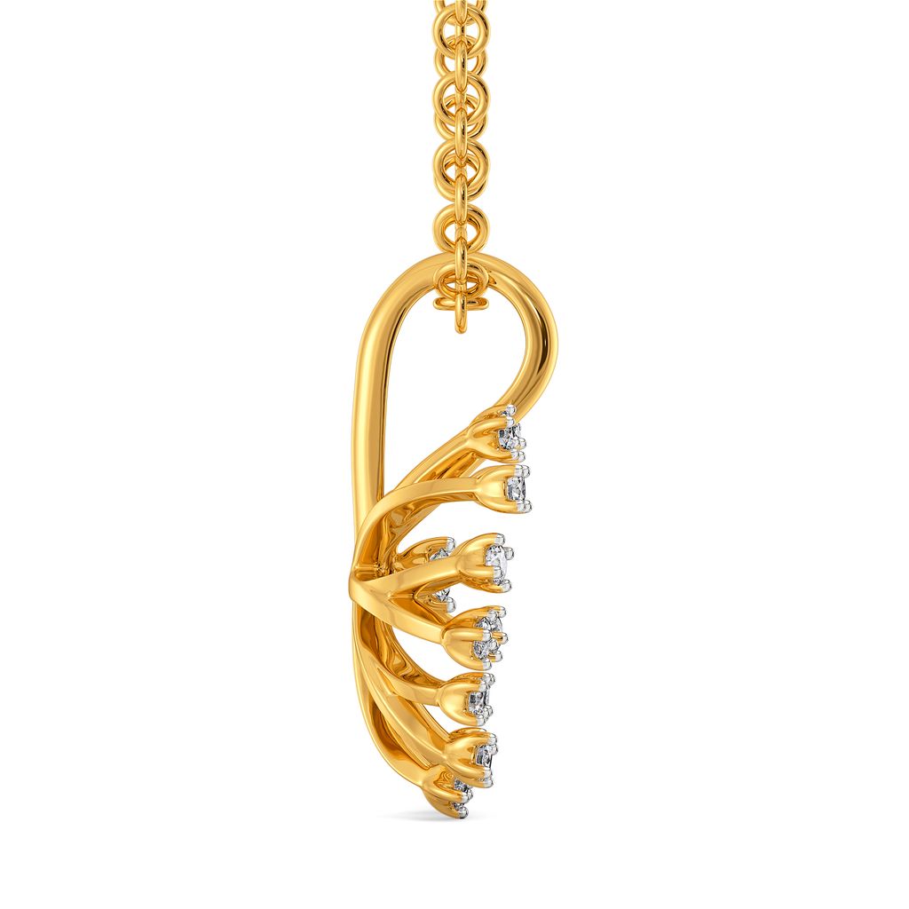 Dandelion Dates Diamond Pendants