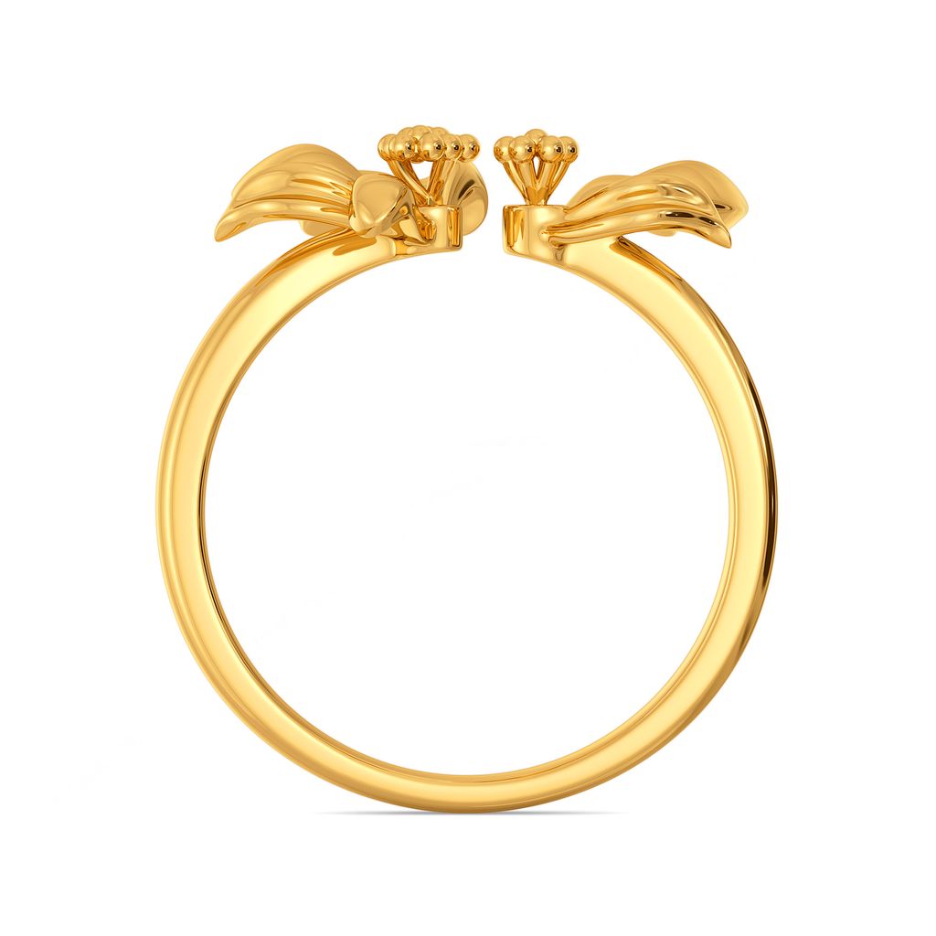 Daisy Glory Gold Rings image