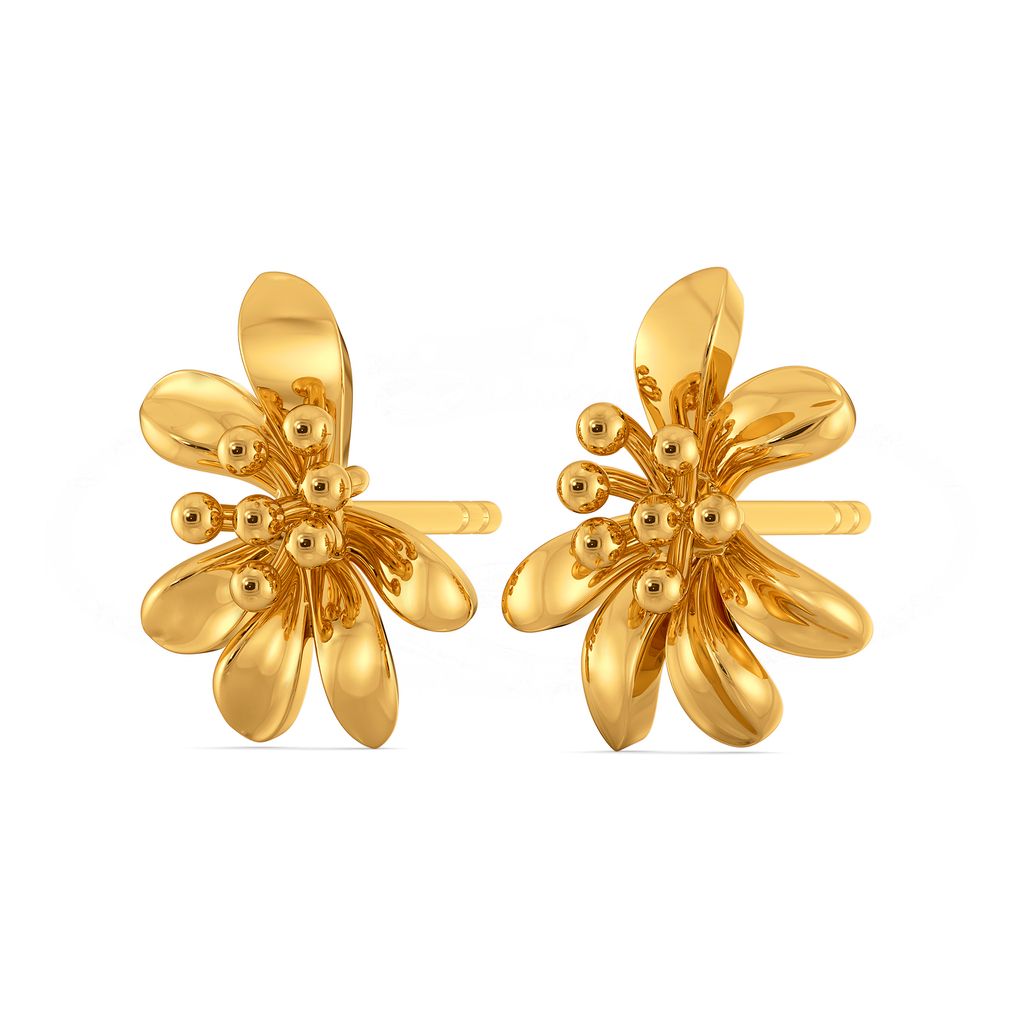 Daisy Glory Gold Earrings