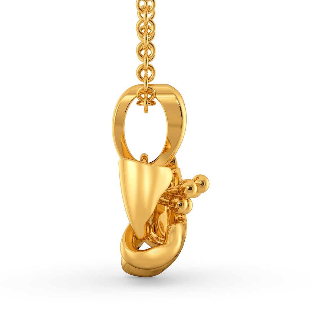 Poppy Prairie Gold Pendants
