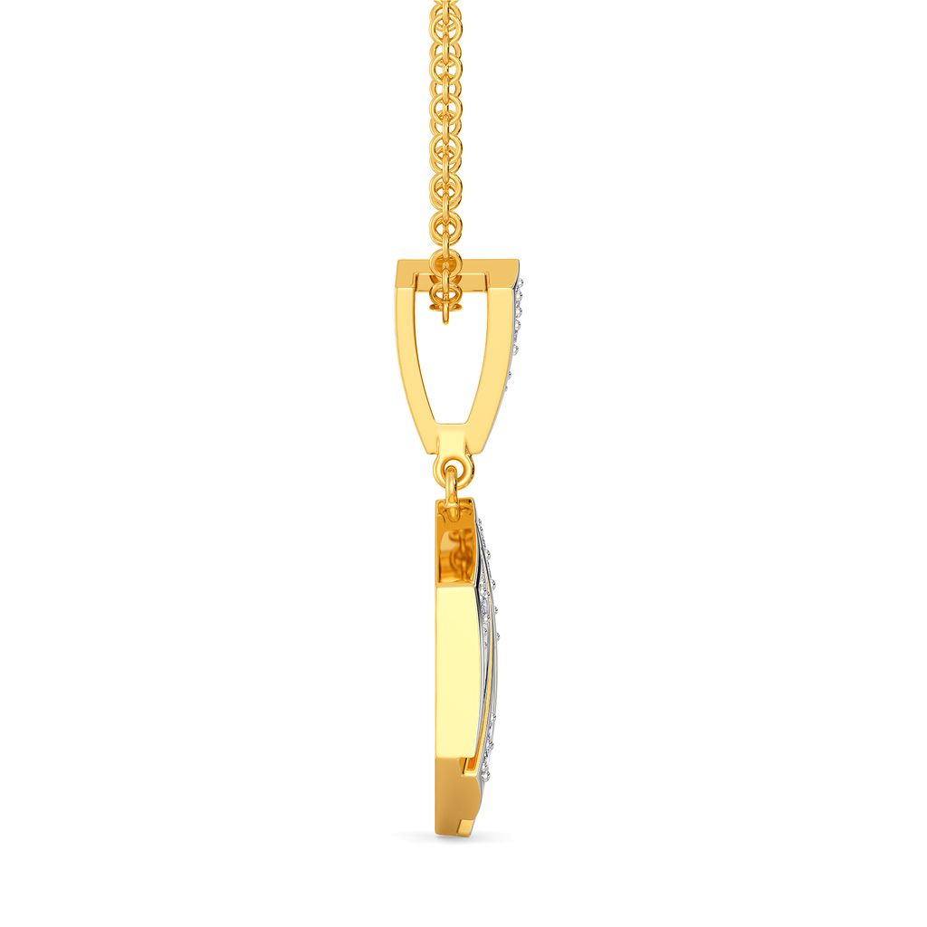Sharp N Chic Diamond Pendants
