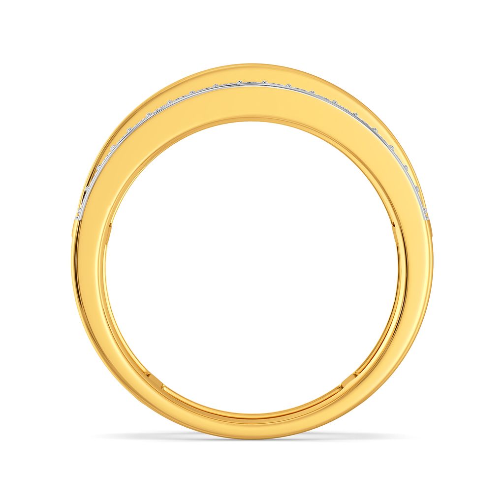 Toned Chic Diamond Rings image