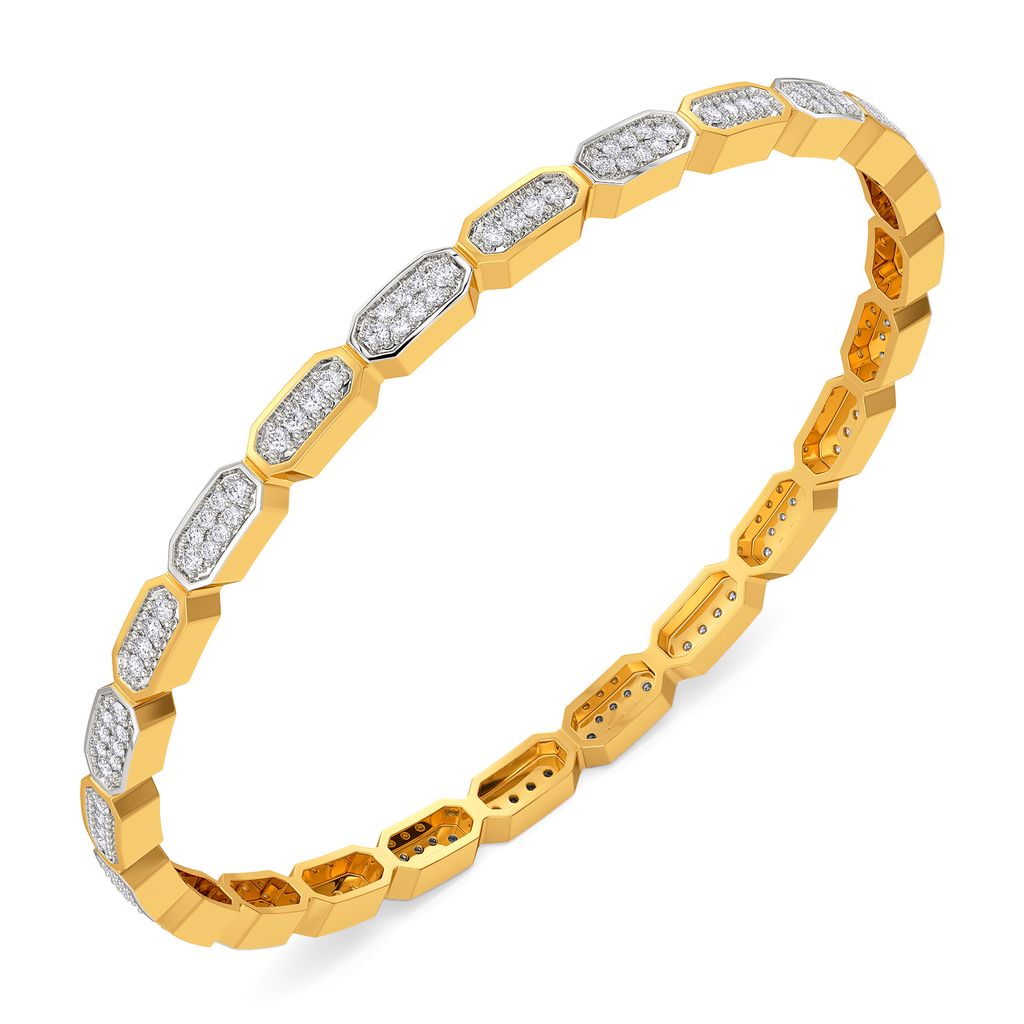Work Codes Diamond Bangles