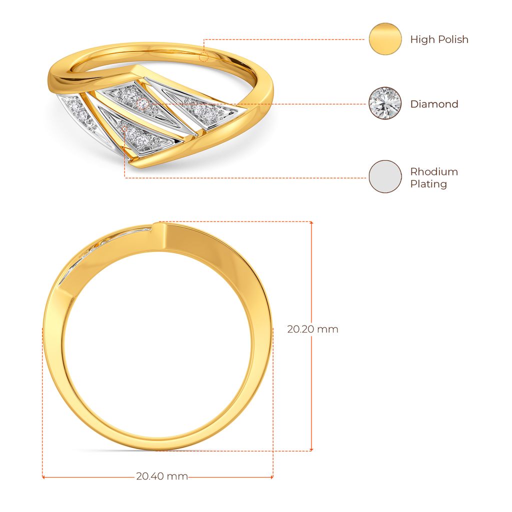 Bossy Chic Diamond Rings image