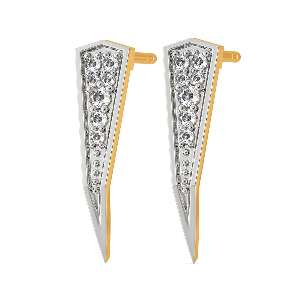Bold Boardroom Diamond Earrings