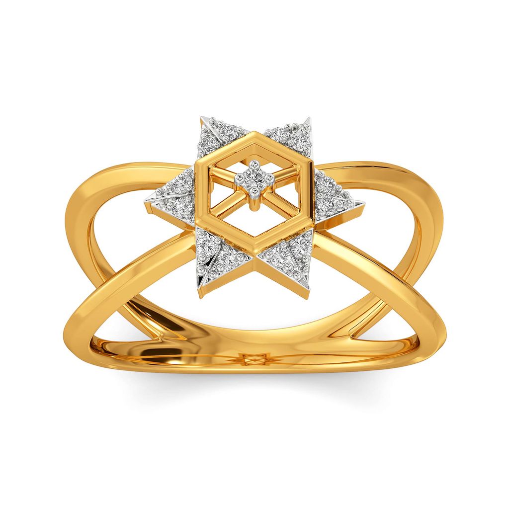 Strong Points Diamond Rings alternate view 3