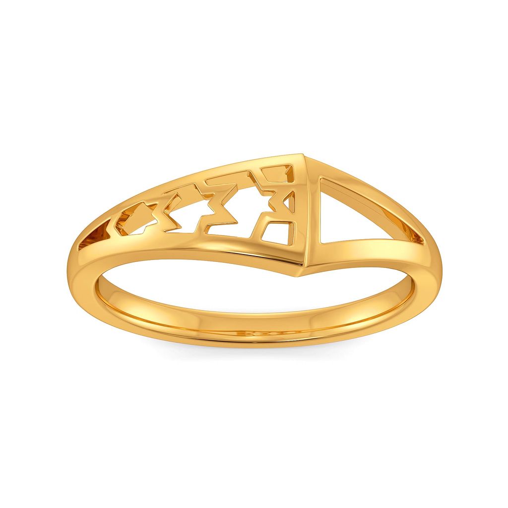 Tweed Twills Gold Rings alternate view 2