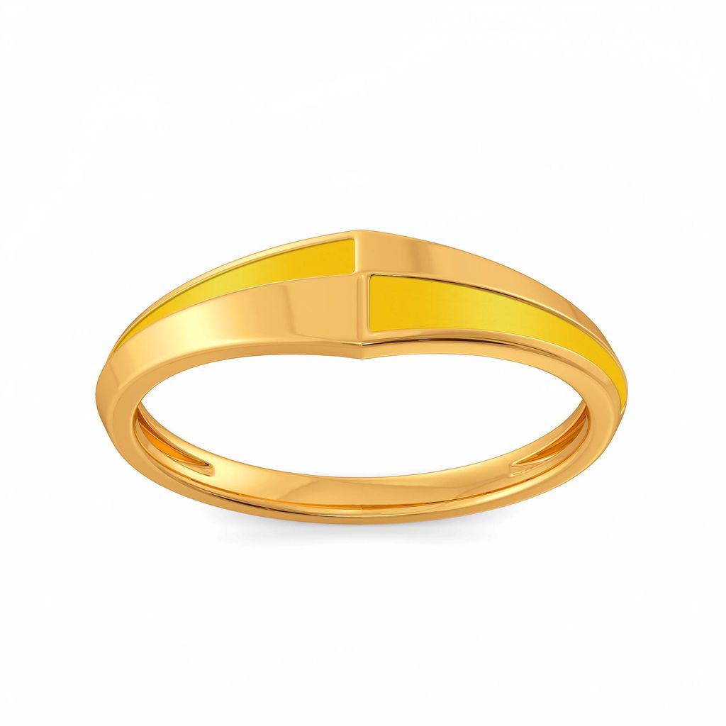 Graduate to Cool Gold Rings alternate view 3