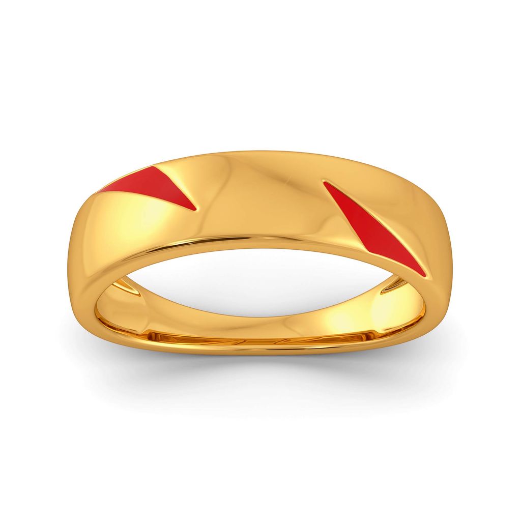 Red Mascot Gold Rings alternate view 3
