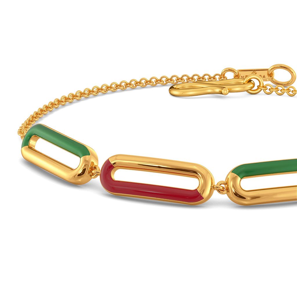 The Casual Crest Gold Bracelets