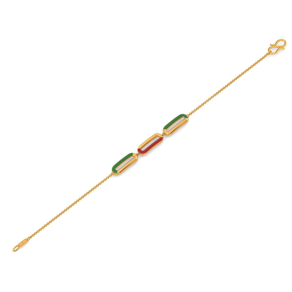 The Casual Crest Gold Bracelets