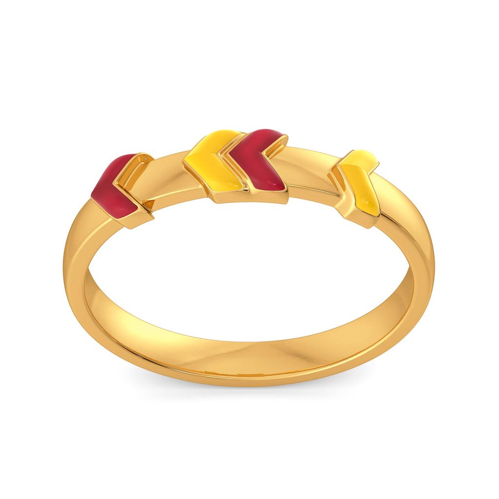 League Intrigue Gold Rings alternate view 3