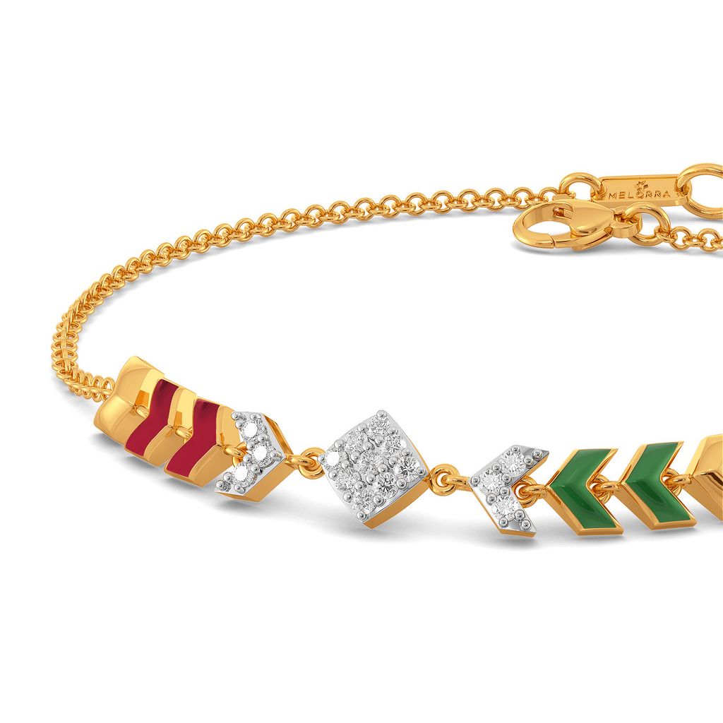 Happy Go Preppy Diamond Bracelets