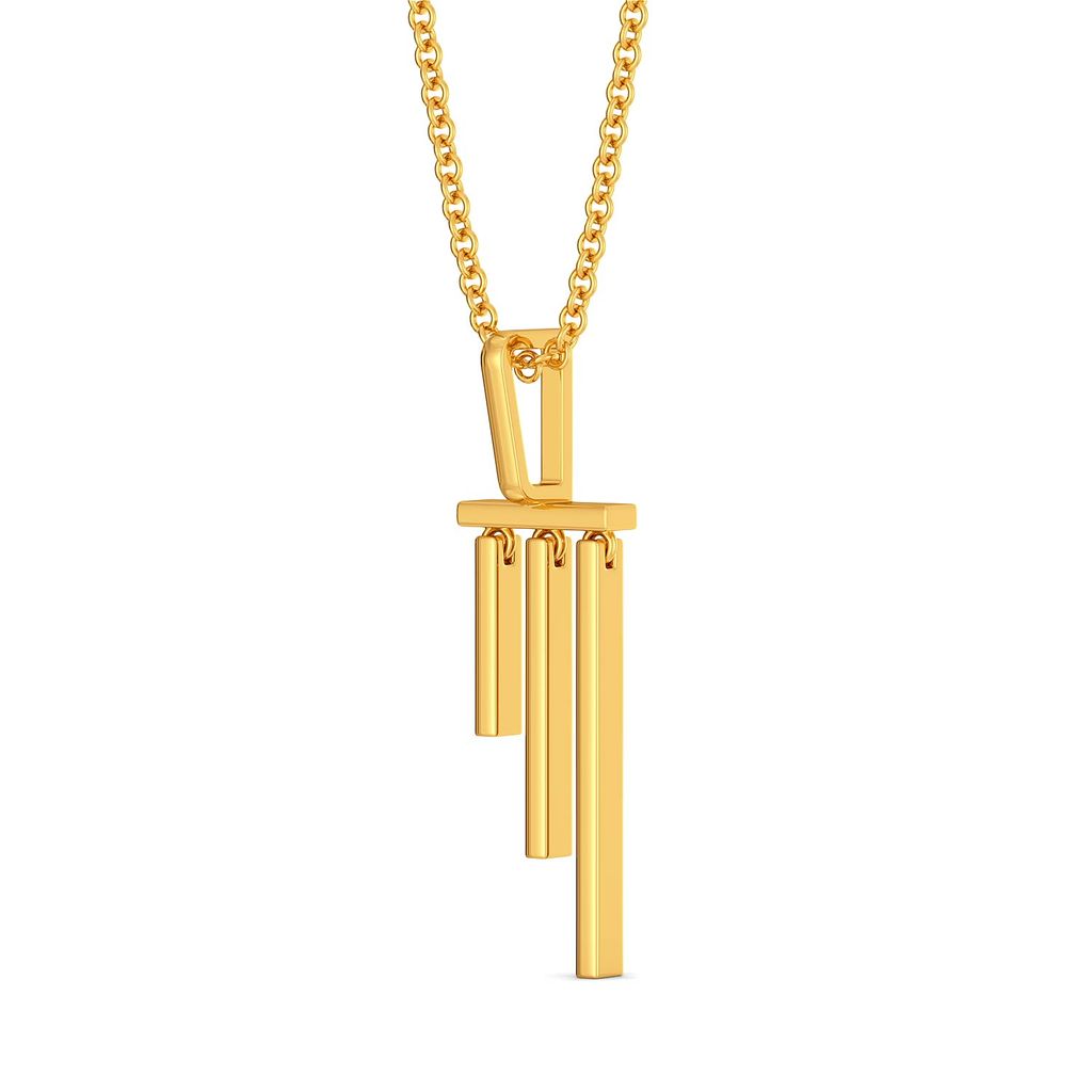 Tong Trio Gold Pendants