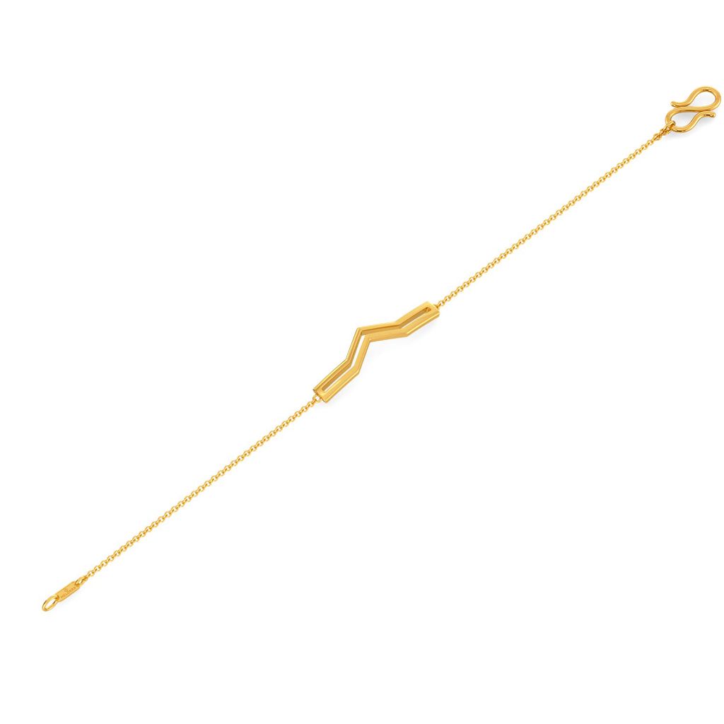 Parallel Twos Gold Bracelets