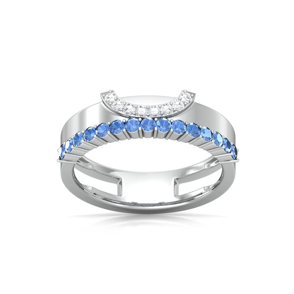 Blue lagoon Diamond Rings alternate view 3