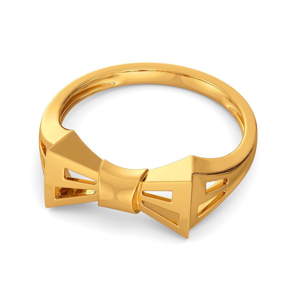 Beat of the Bow Gold Rings alternate view 3