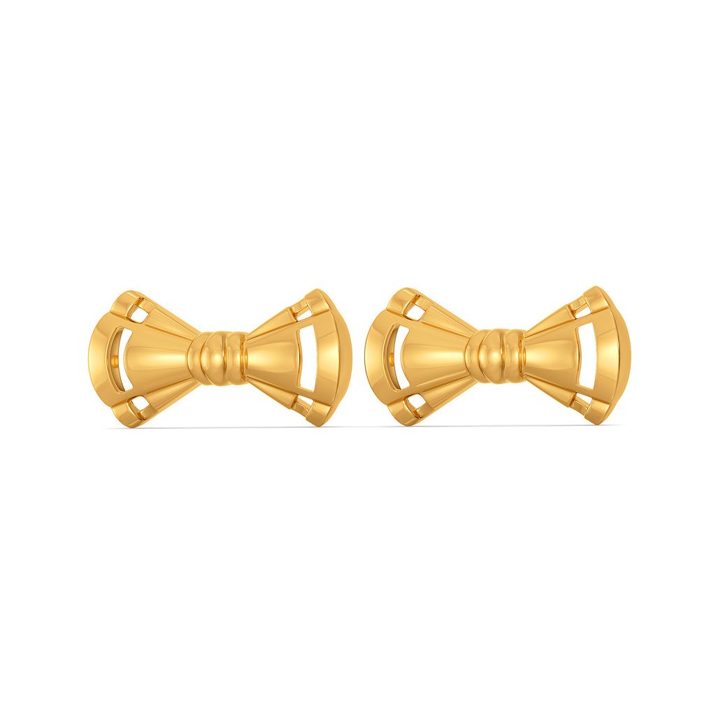 Bows Abound Gold Earrings