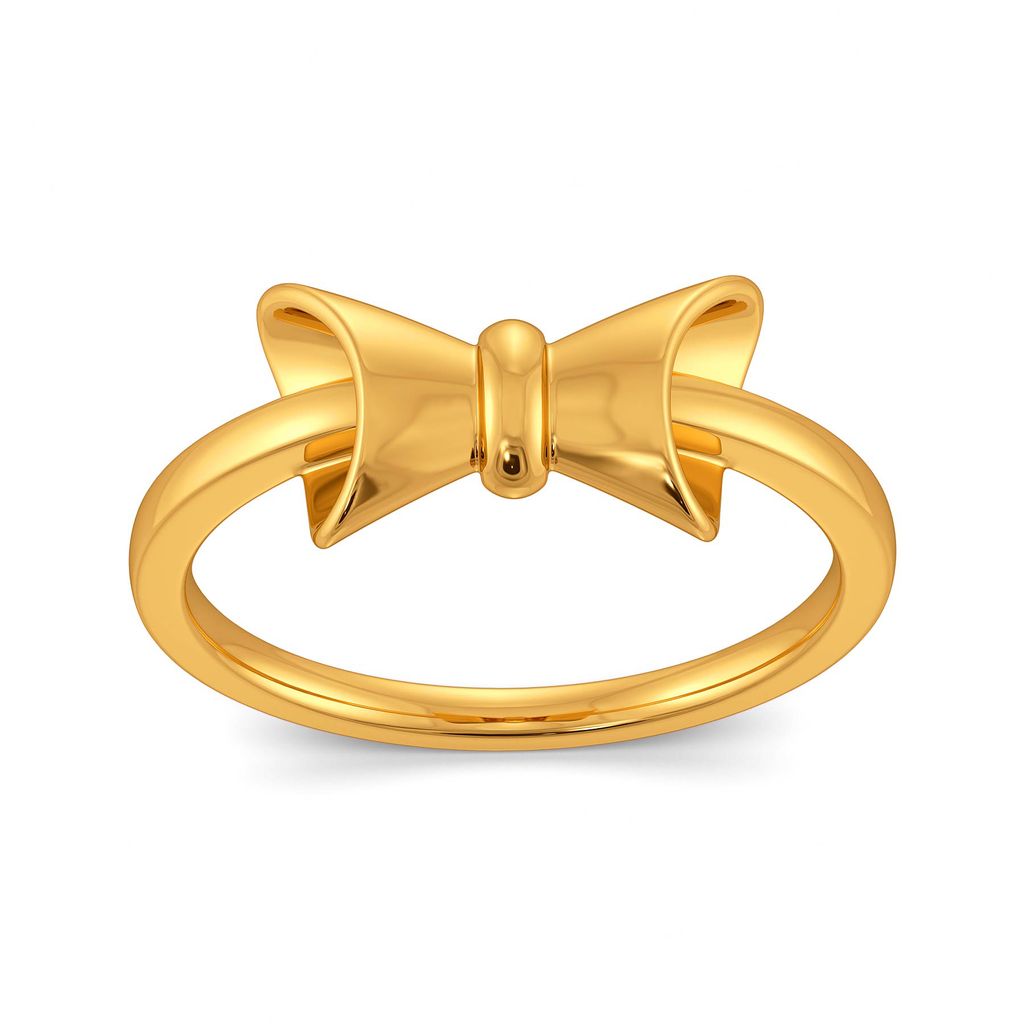 Wayward Bows Gold Rings alternate view 2