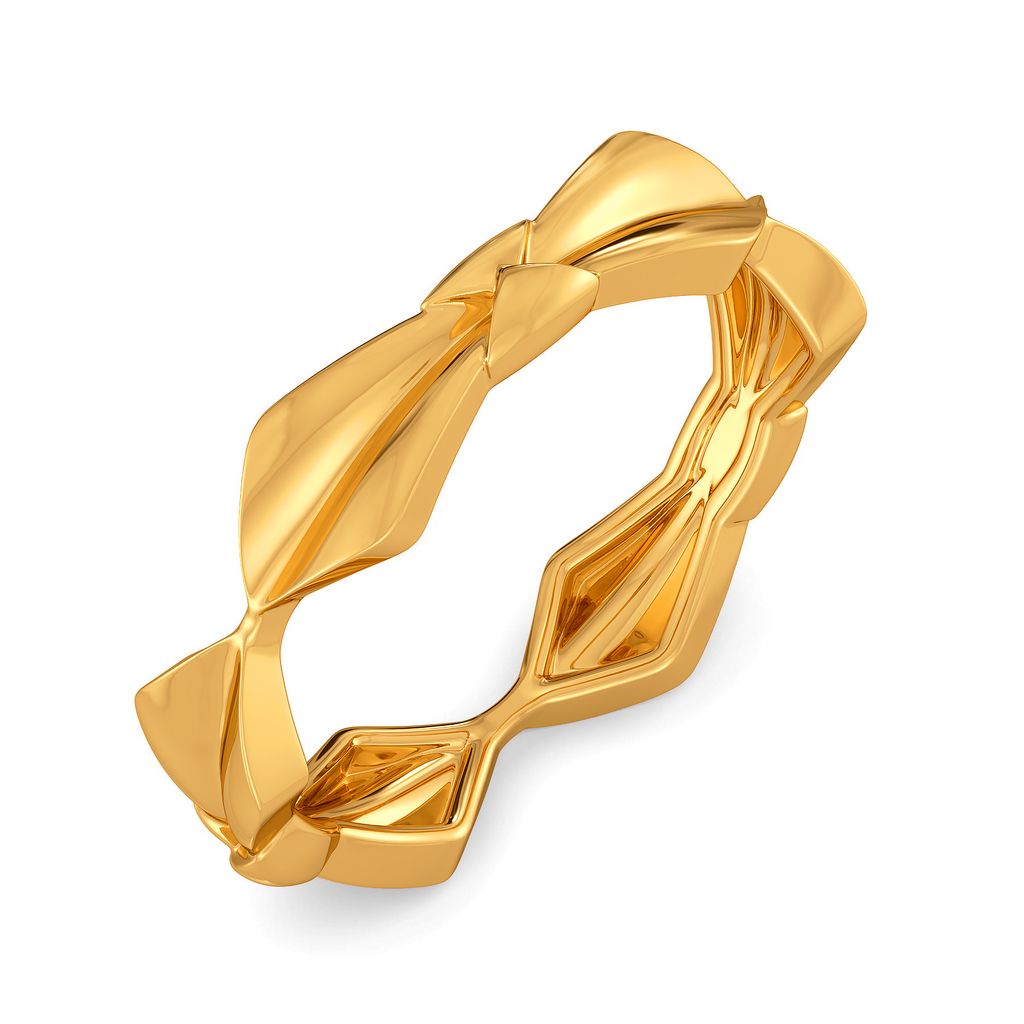 Bow Bolshie Gold Rings