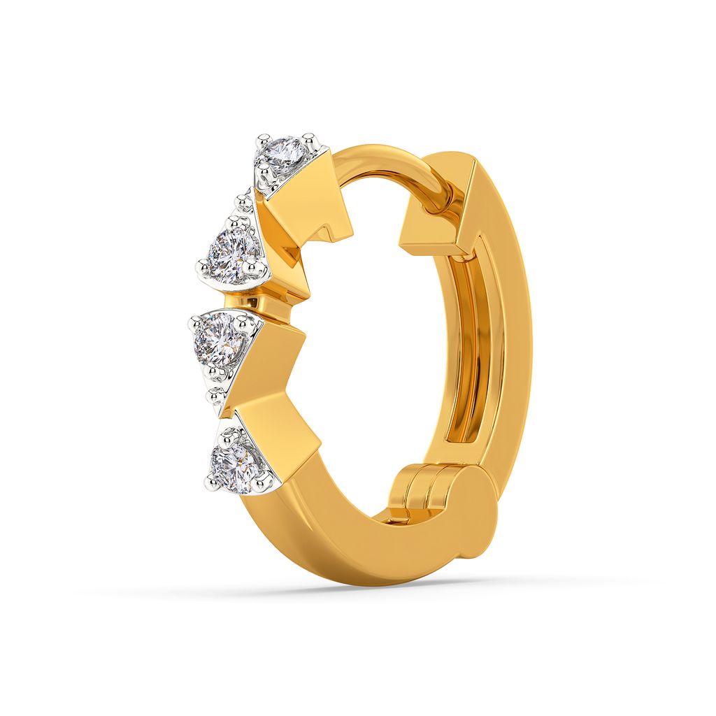 Sash Satire Diamond Nose Pins