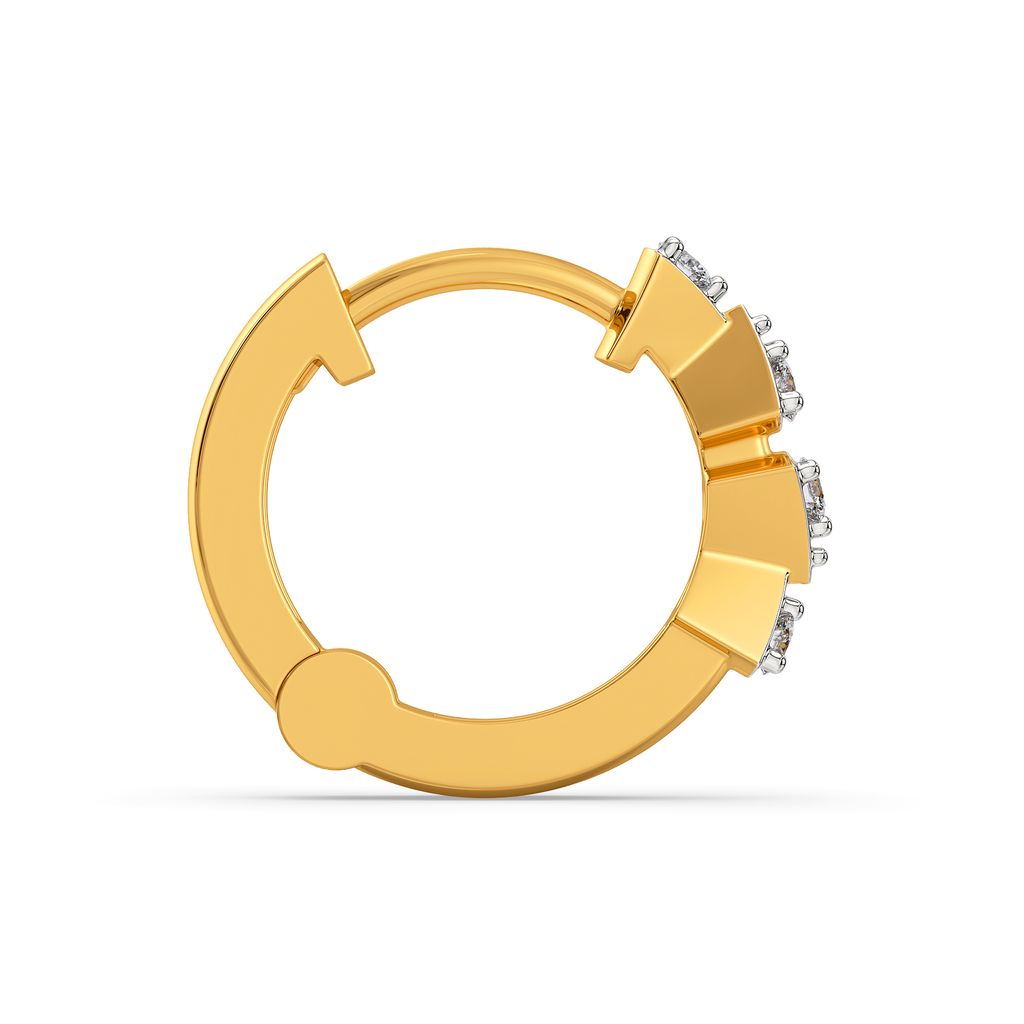 Sash Satire Diamond Nose Pins