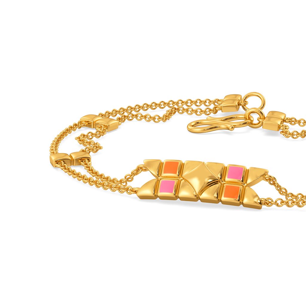 Digital Dreams Gold Bracelets