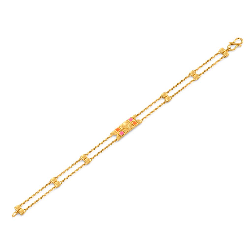 Digital Dreams Gold Bracelets