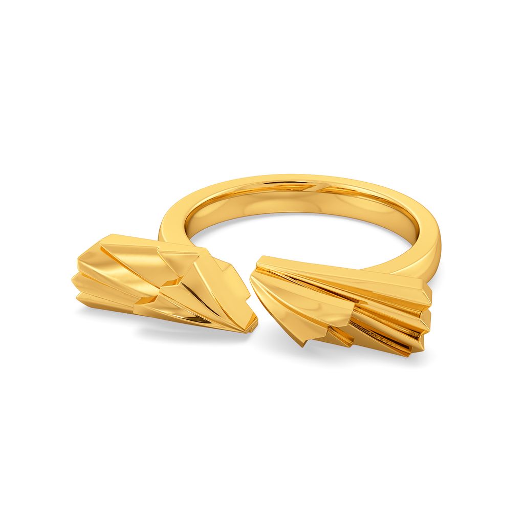 Fold Fabulous Gold Rings alternate view 3
