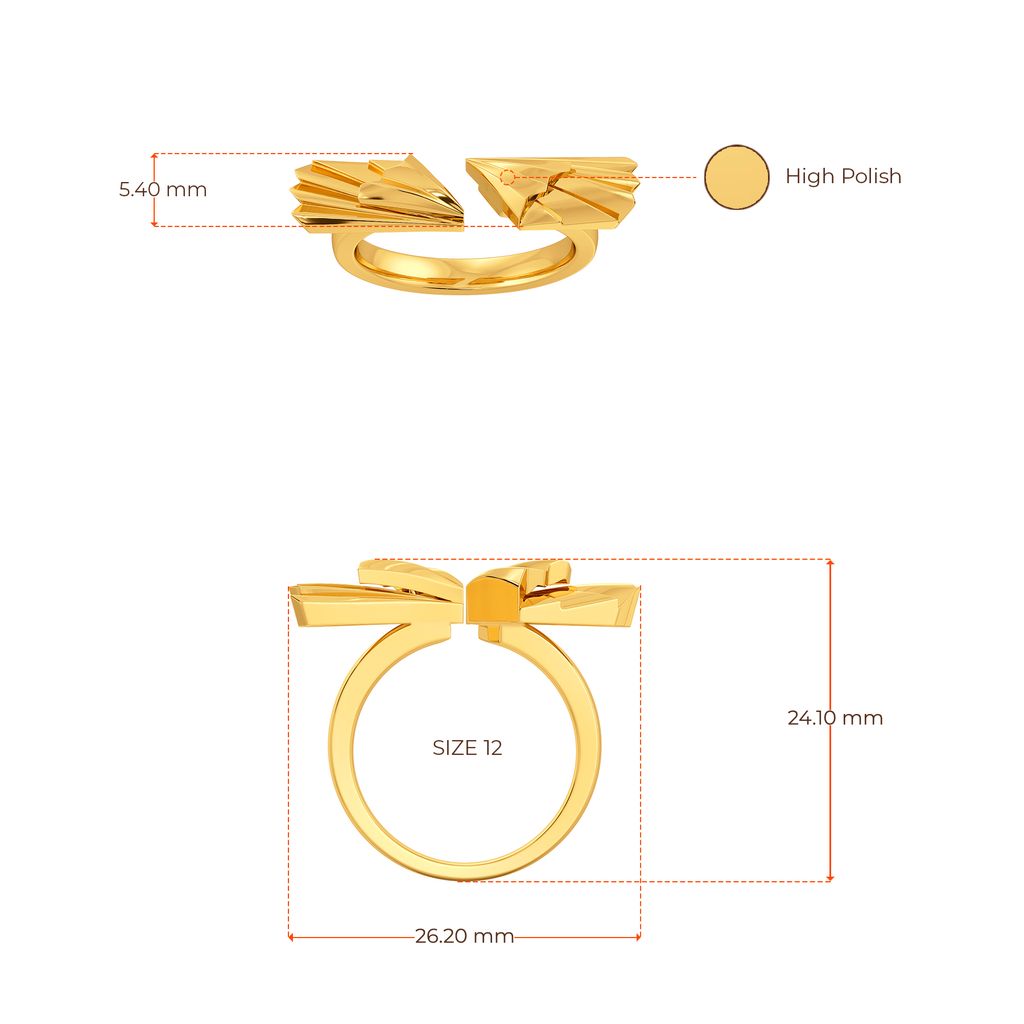 Fold Fabulous Gold Rings image