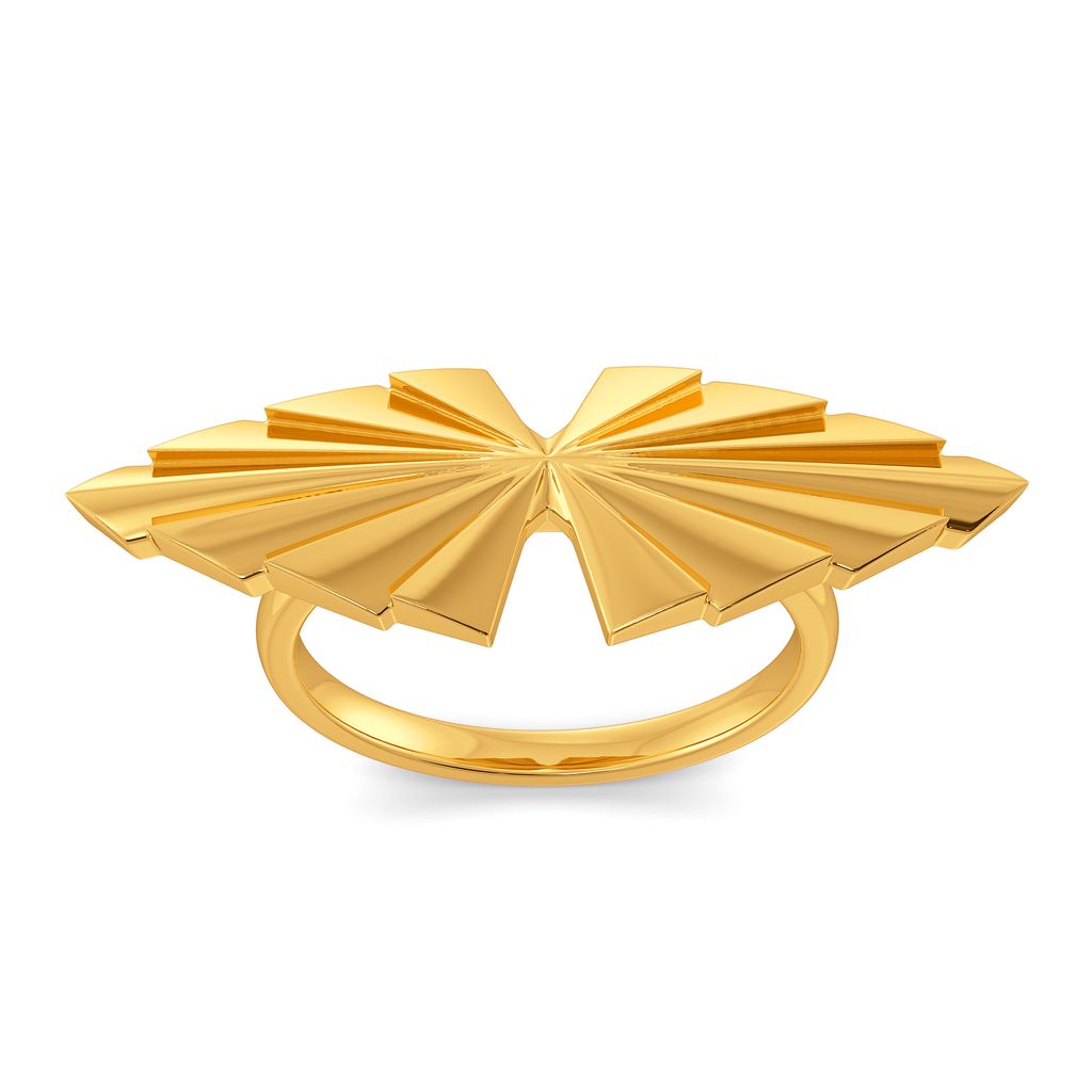 Fan The Drama Gold Rings alternate view 2