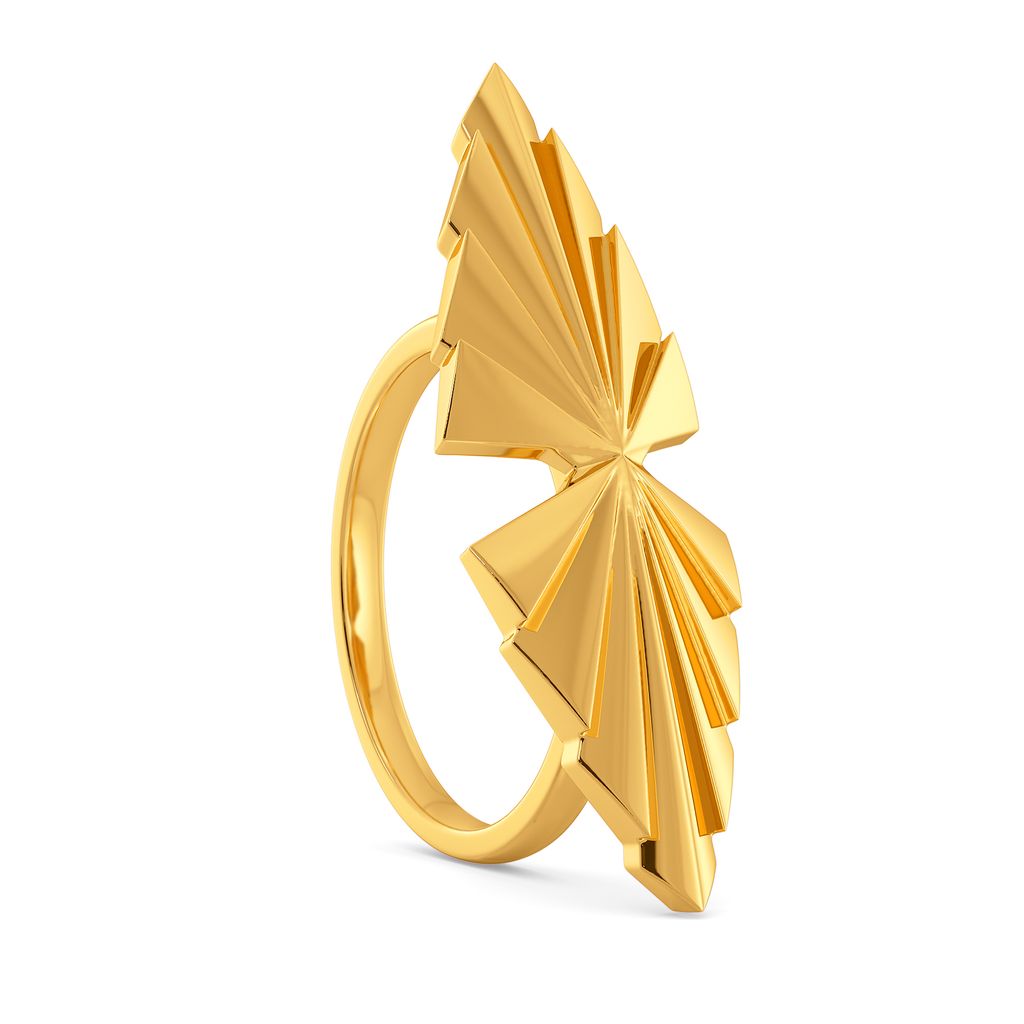 Fan The Drama Gold Rings image