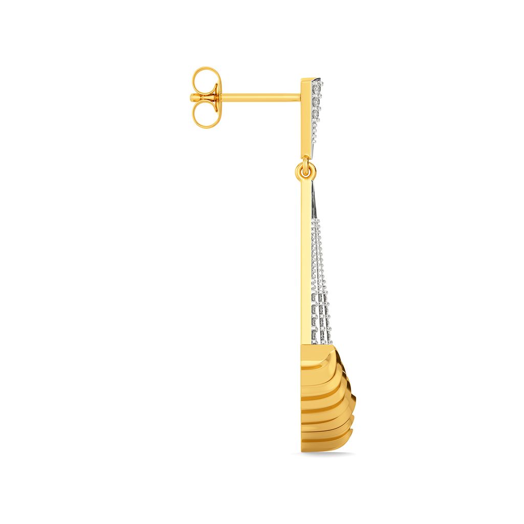 Sleek N Sharp Diamond Earrings