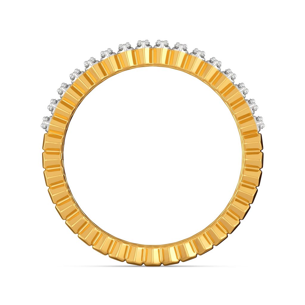 My Kinda Pleats Diamond Rings image