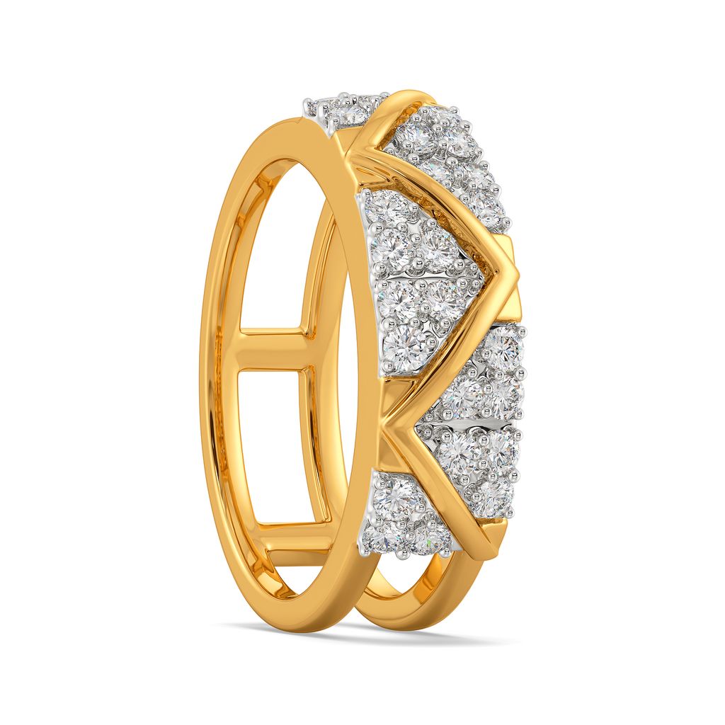 Sporty Chic Diamond Rings image