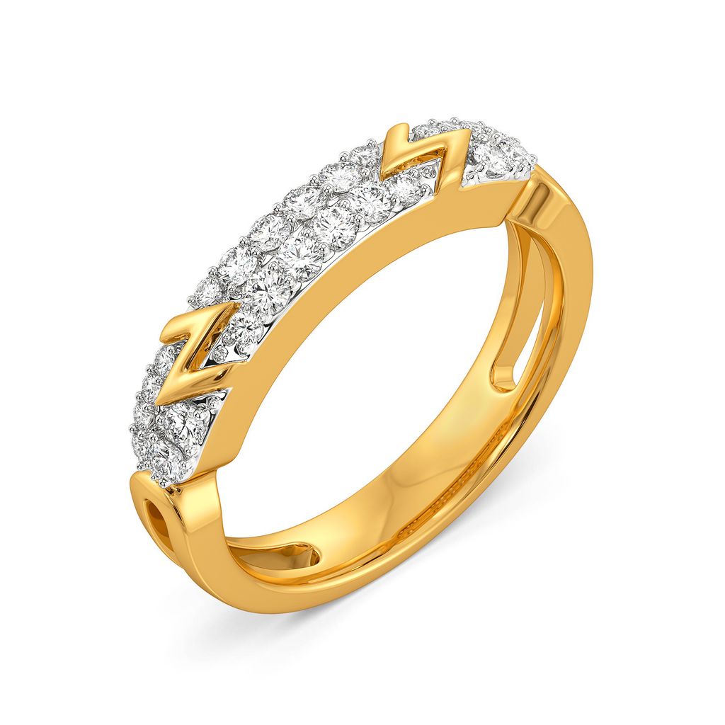 Sporty Devotee Diamond Rings