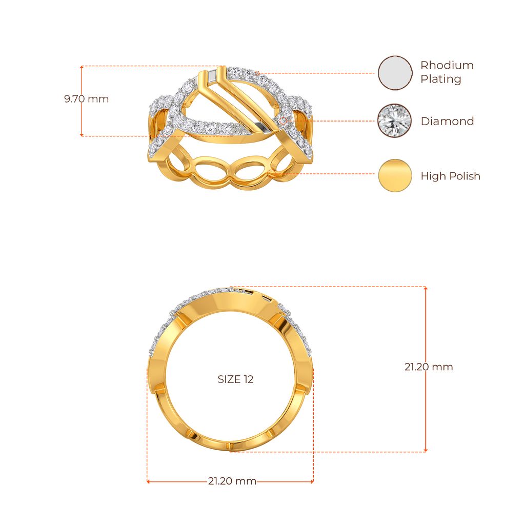 Zest for Zumba Diamond Rings image