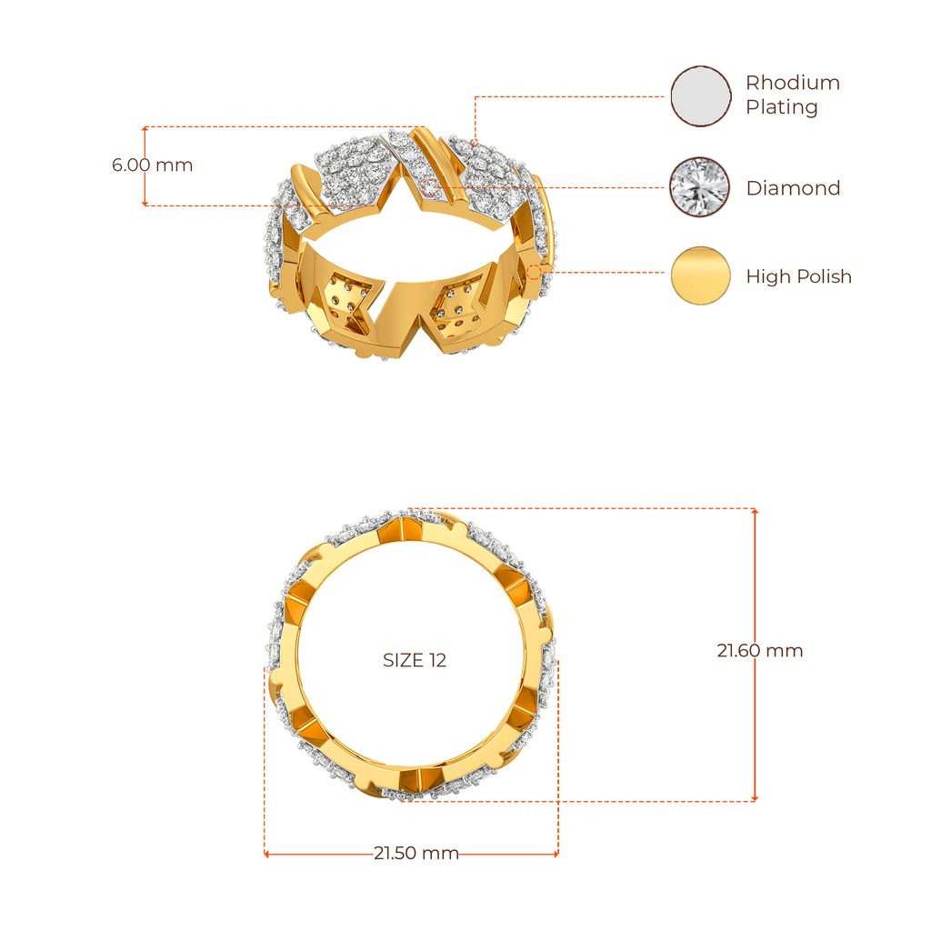 Stretch Flex Diamond Rings image
