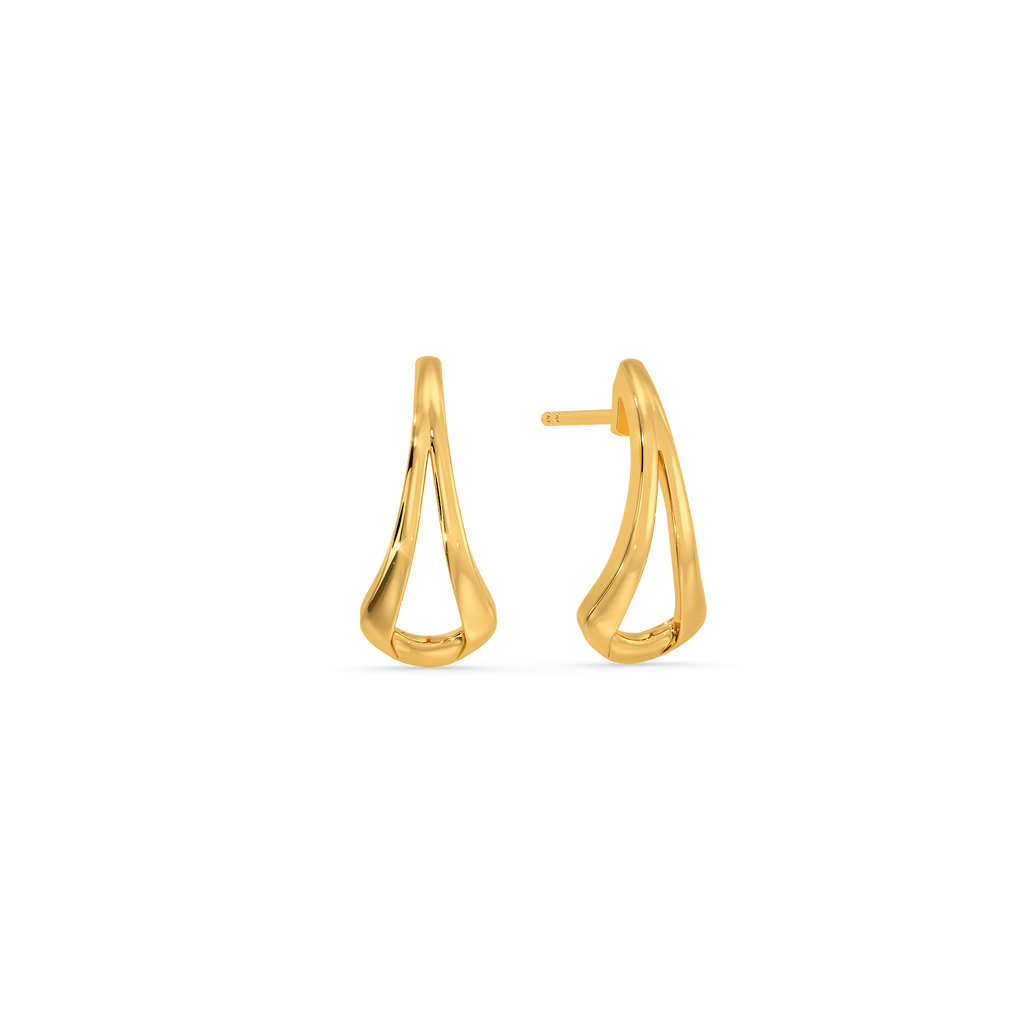 Enwraped Gold Earrings