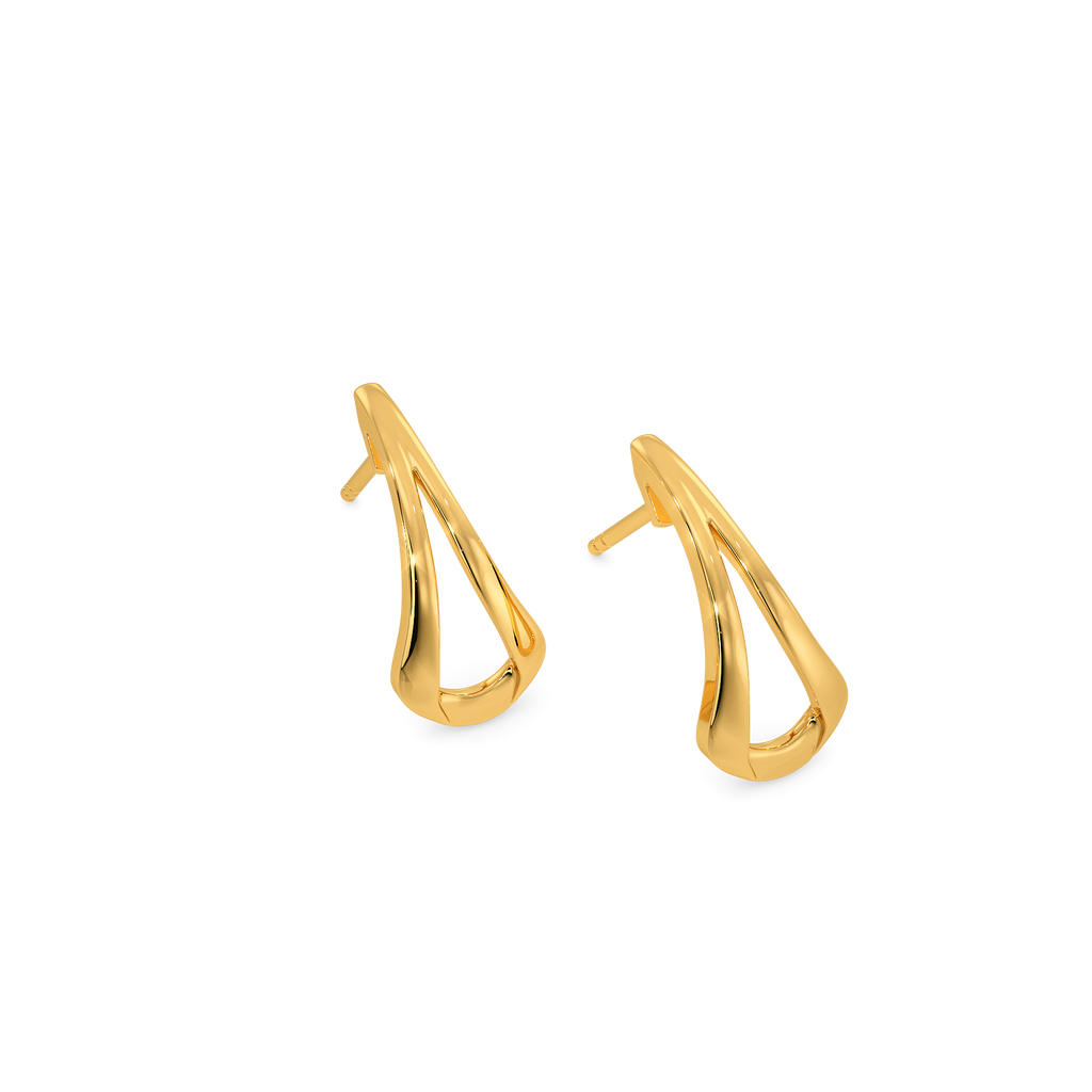 Enwraped Gold Earrings