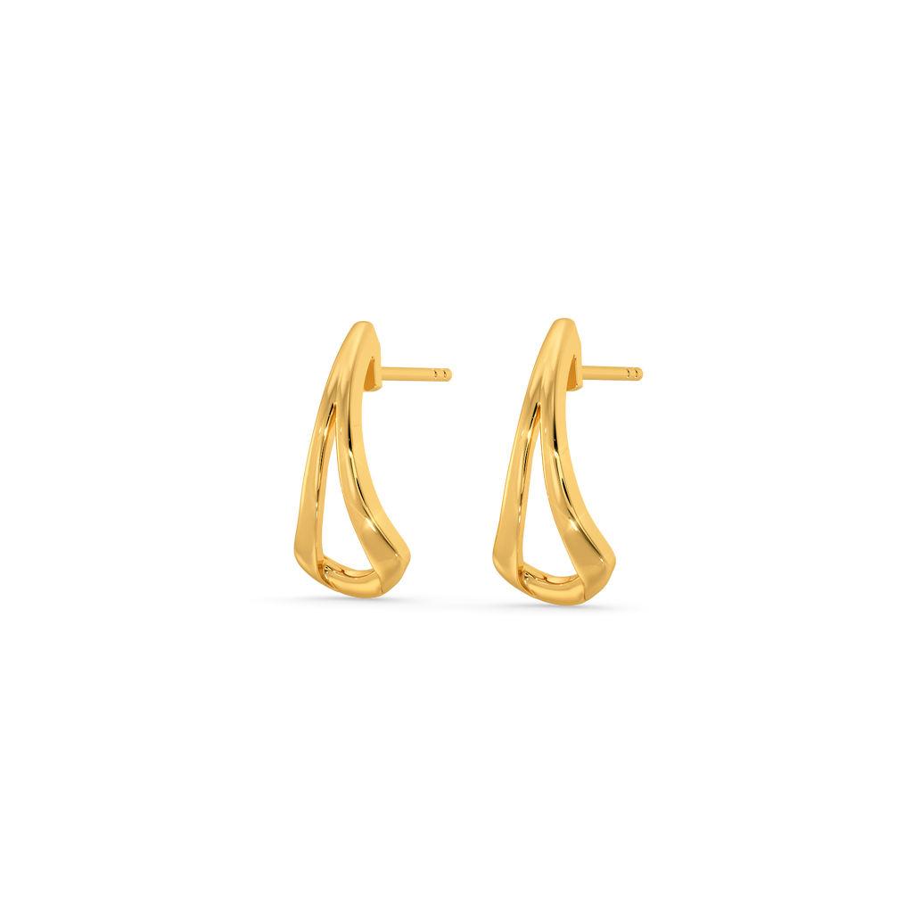 Enwraped Gold Earrings