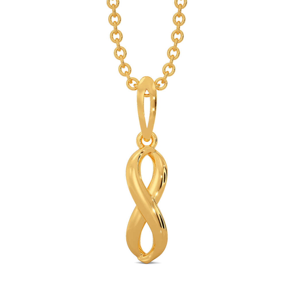 Enwraped Gold Pendants