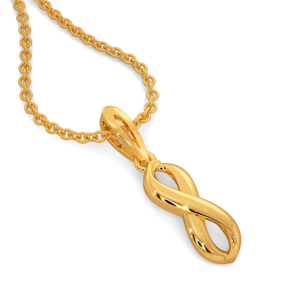 Enwraped Gold Pendants