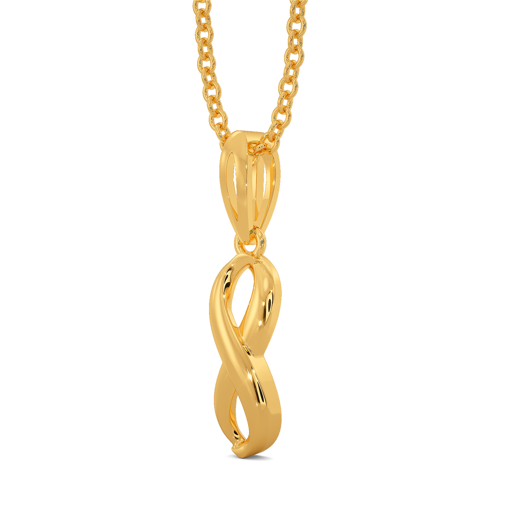Enwraped Gold Pendants